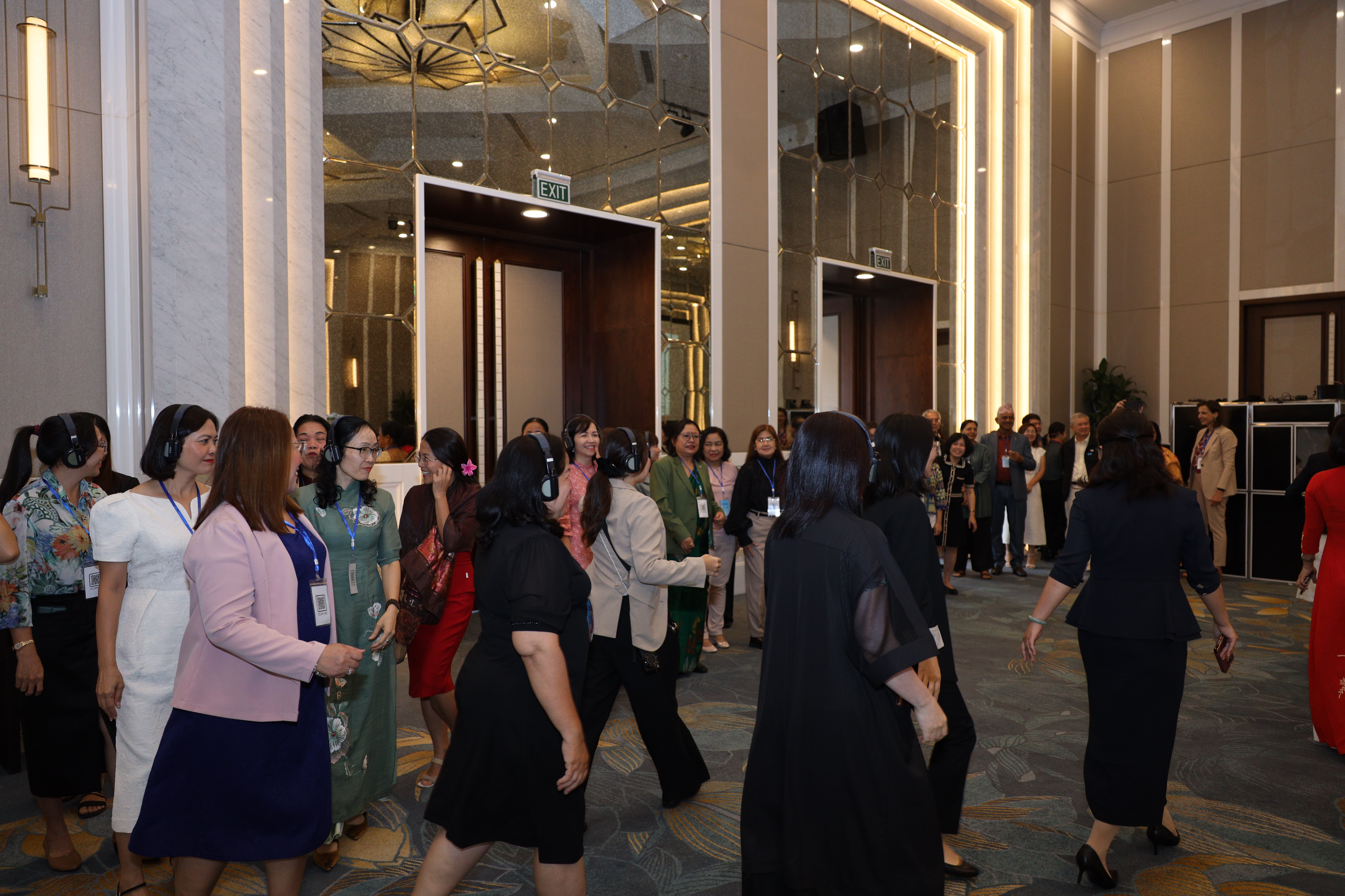 Participants at an ICA-AP Women’s Program event